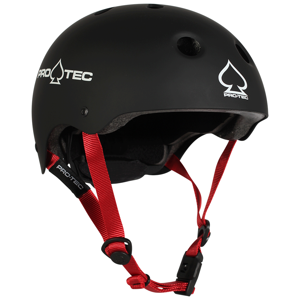 PRO-TEC JR CLASSIC FIT CERTIFIED HELMET MATTE BLACK