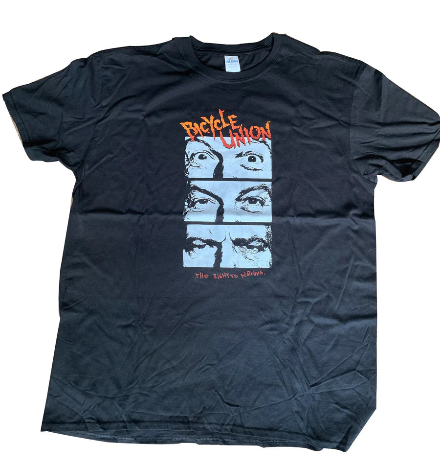 UNION RIGHT TO NOTHING T-SHIRT BLACK
