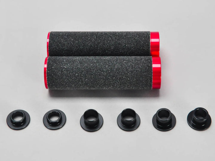 Mafia Bike Alloy Wheelie Pegs Red Pair