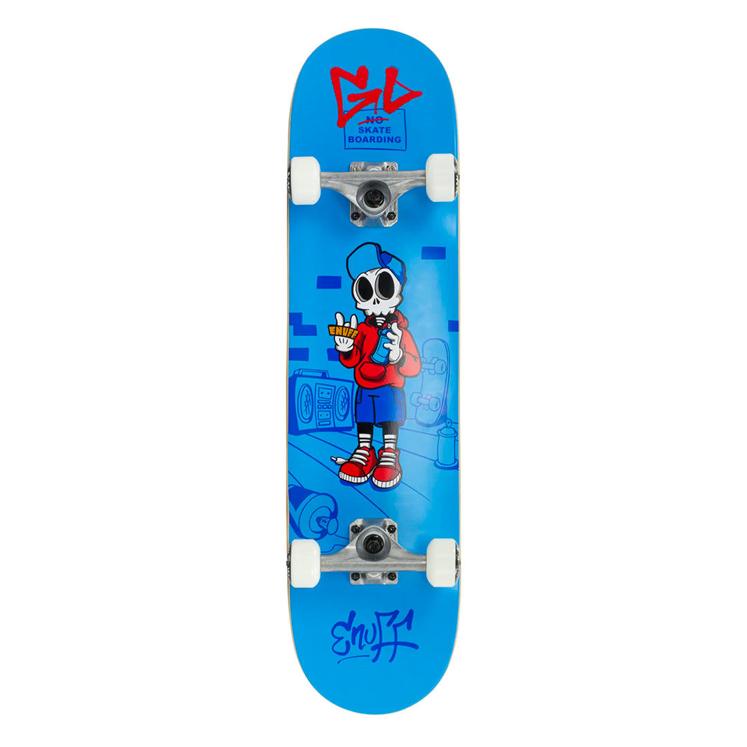 Enuff Skateboards Skully Complete Skateboard Blue 31.5 x 7.75 inch