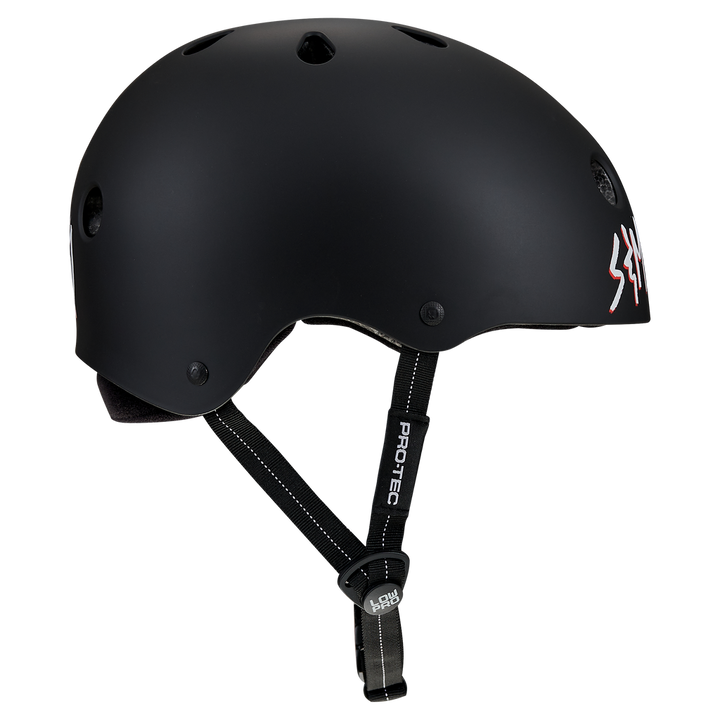 PRO-TEC LOW PRO CERTIFIED HELMET S&amp;M SHARPIE SHIELD SIG EDITION MATTE BLACK