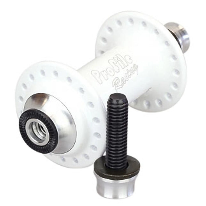 Profile Elite Front Hub White