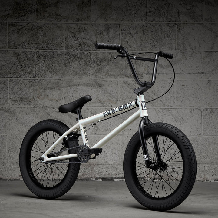 Kink 2027 Kicker 18" Bike - Glacier White