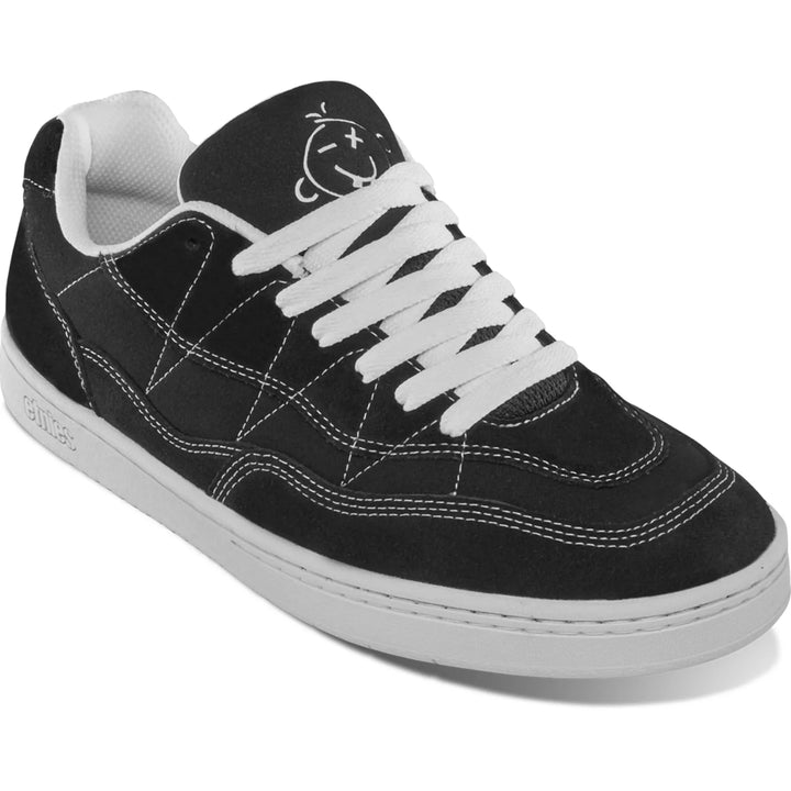 Etnies Snake Shoes Black White