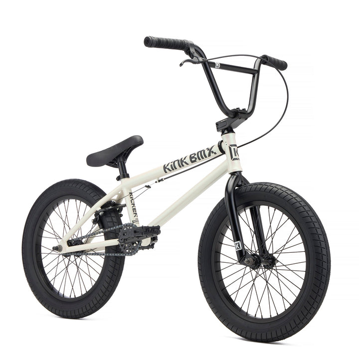 Kink 2027 Kicker 18" Bike - Glacier White