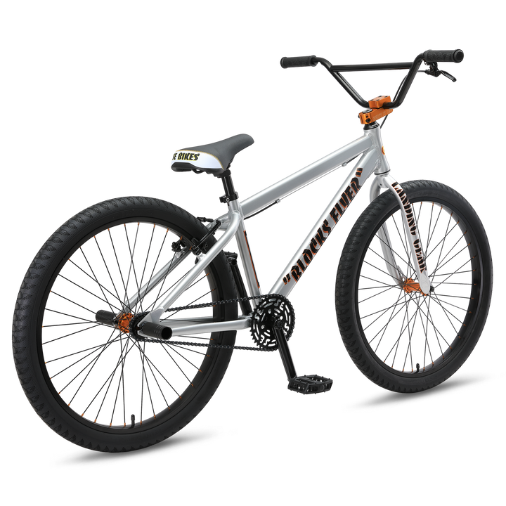 Se Bikes Blocks Flyer 26" Iced Out Silver