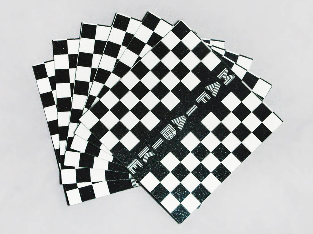 Mafia Bikes Checkered Peg Griptape Black / White