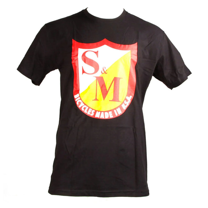 S&M Classic Shield T-Shirt Black