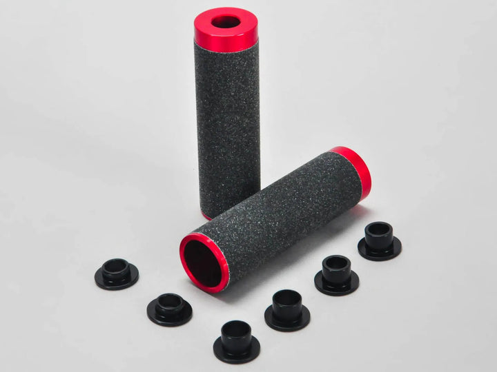 Mafia Bike Alloy Wheelie Pegs Red Pair