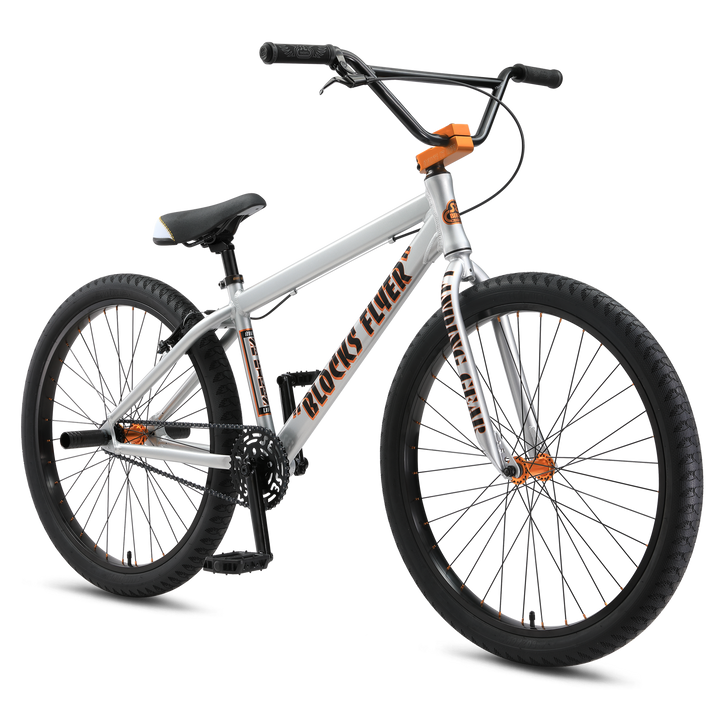 Se Bikes Blocks Flyer 26" Iced Out Silver