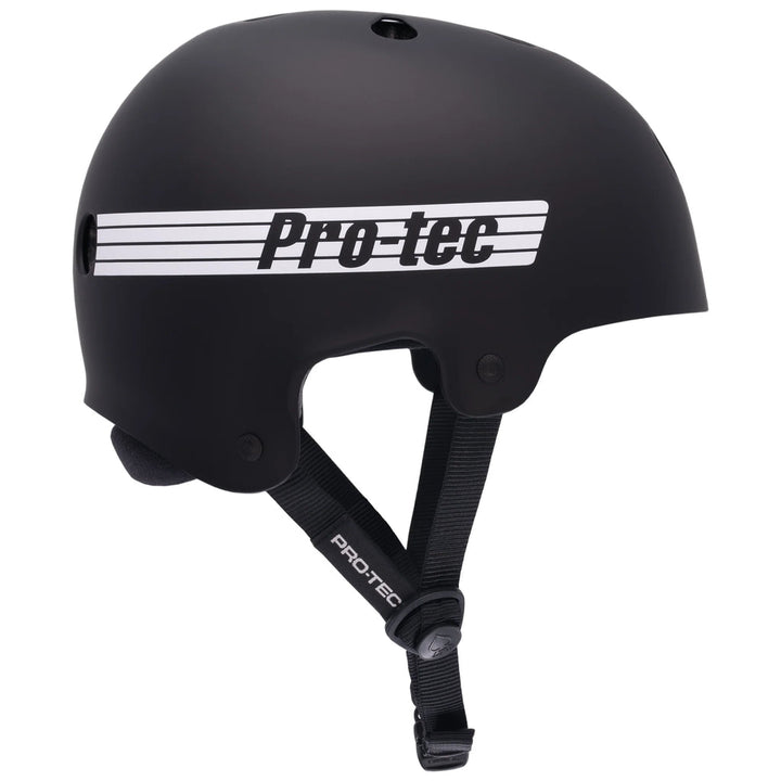 PRO-TEC OLD SCHOOL LOW PRO CERTIFIED HELMET MATTE BLACK