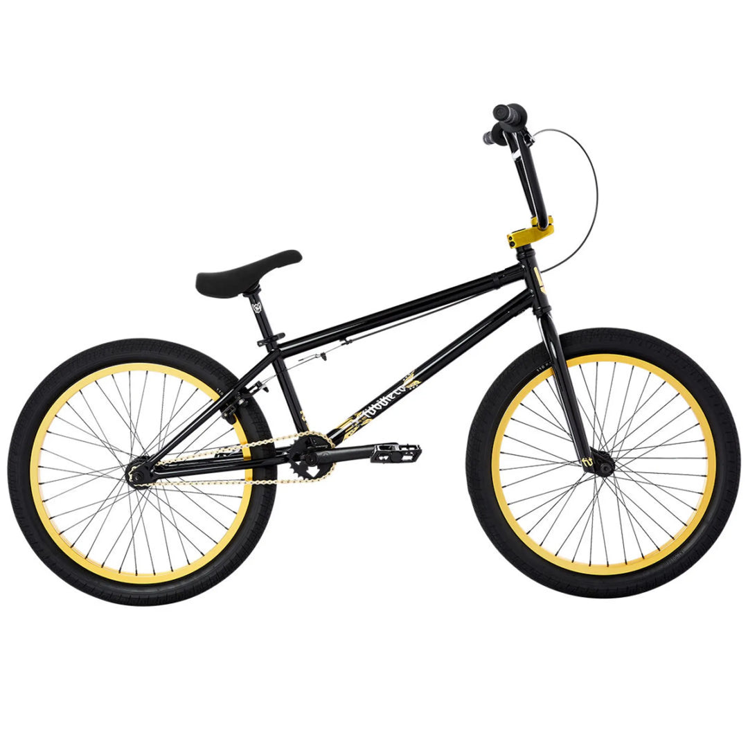 Fit 2021 Series 22 Inch Complete BMX Bike Gloss Black 21.125TT