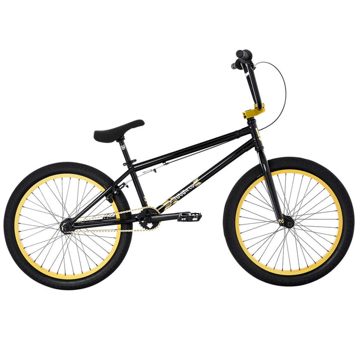 Fit 2021 Series 22 Inch Complete BMX Bike Gloss Black 21.125TT