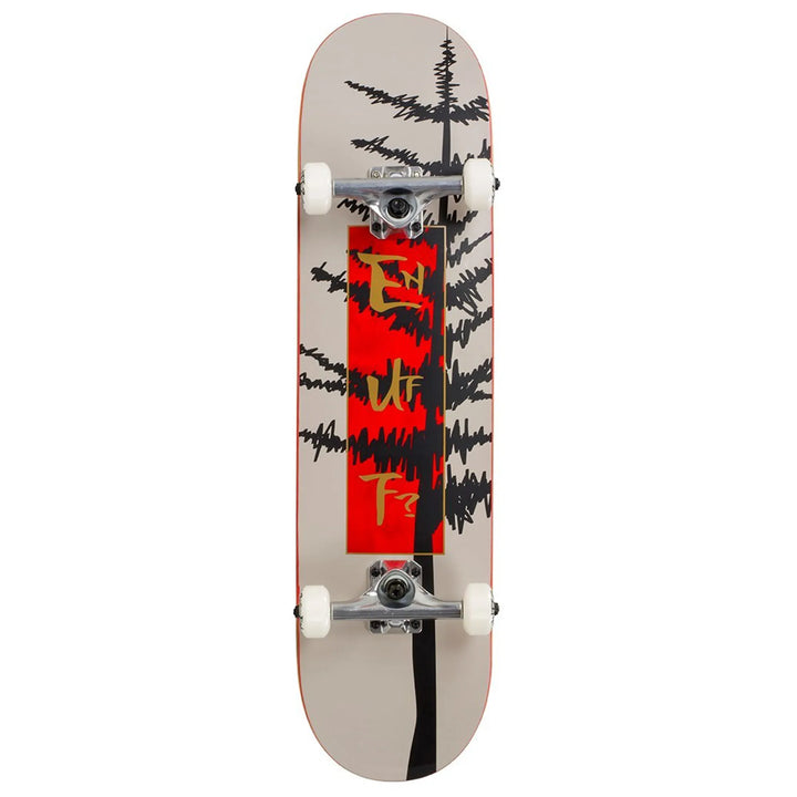 Enuff Evergreen Tree Complete Skateboard Warm Grey / Red 32 x 8 Inch