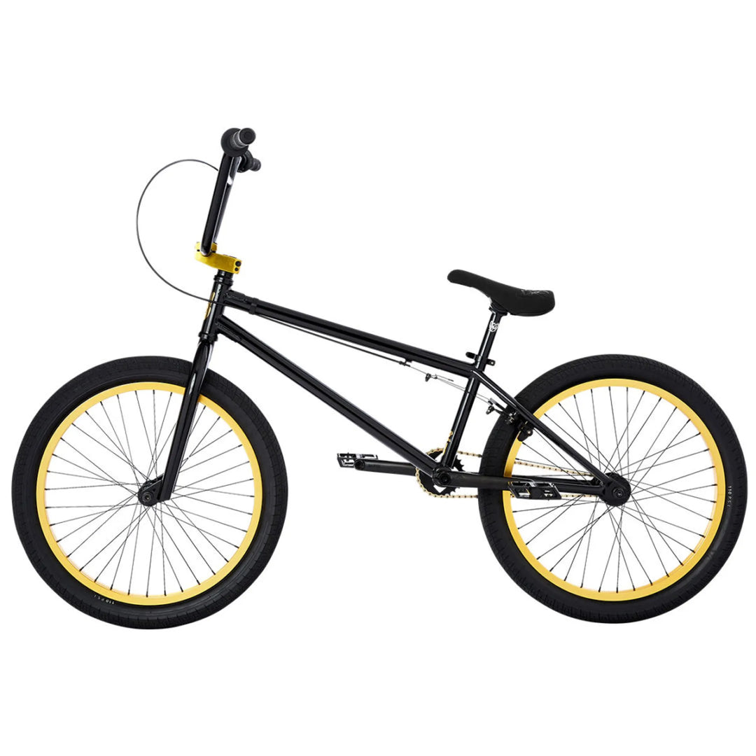 Fit 2021 Series 22 Inch Complete BMX Bike Gloss Black 21.125TT