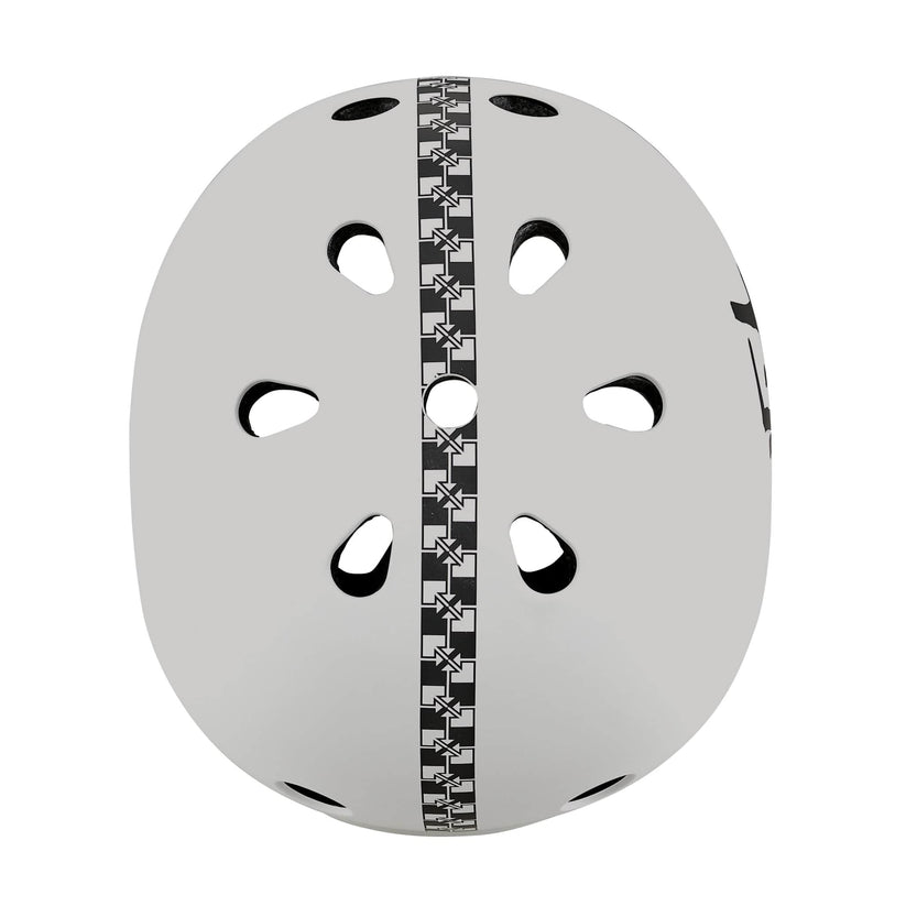 PRO-TEC FULL CUT CERTIFIED HELMET FIT CHECKERED SIG EDITION LIGHT GREY