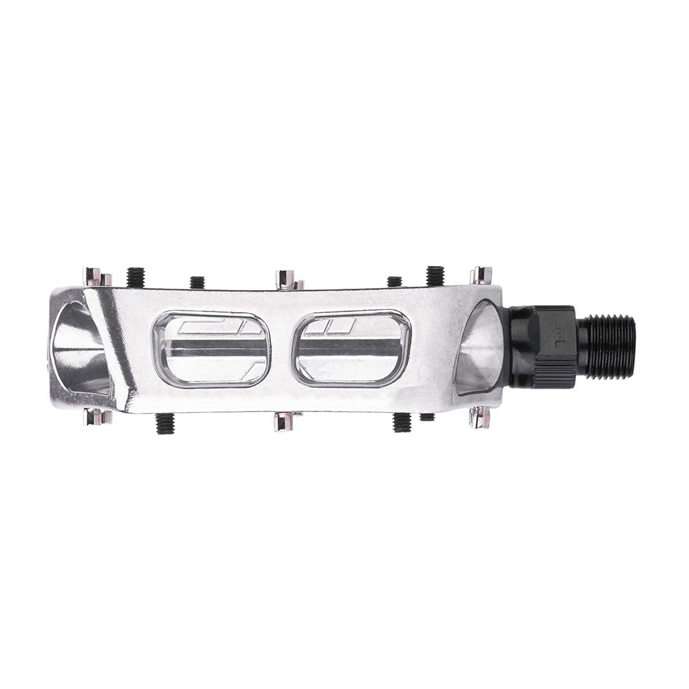 DMR V8 Pedal Classic Polished Silver 90mm x 95mm