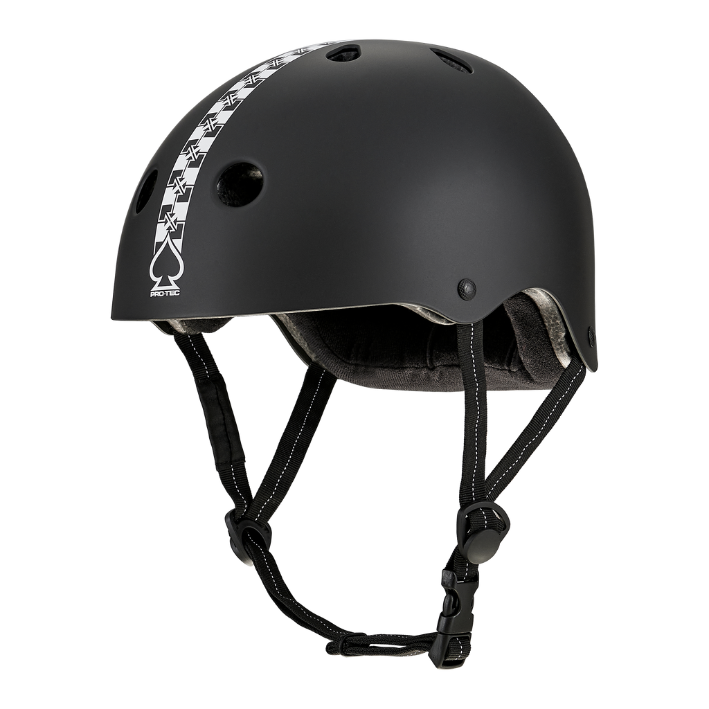 PRO-TEC LOW PRO CERTIFIED HELMET FIT CHECKERED SIG EDITION MATTE BLACK