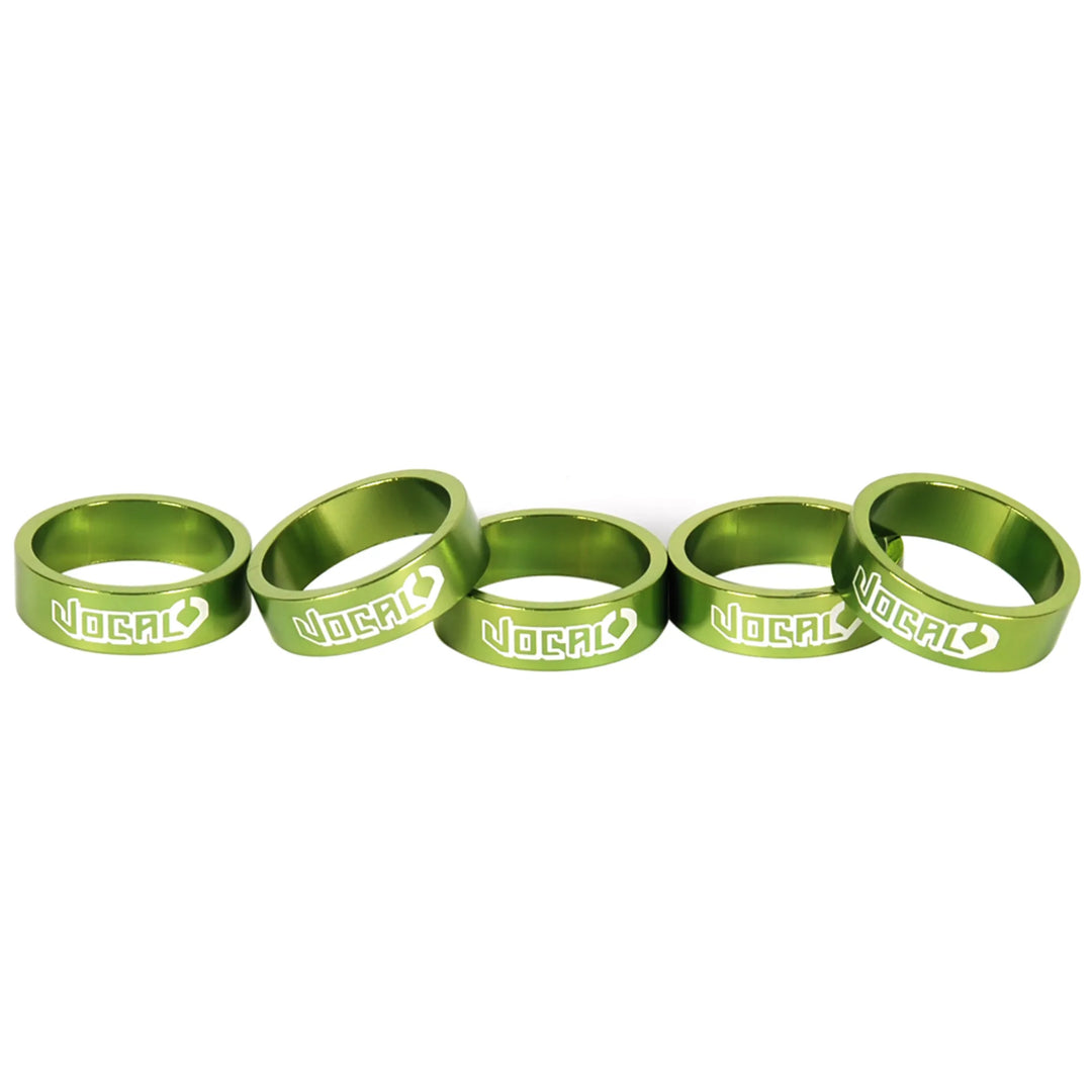 Vocal BMX Alloy Headset Spacer 10mm Green
