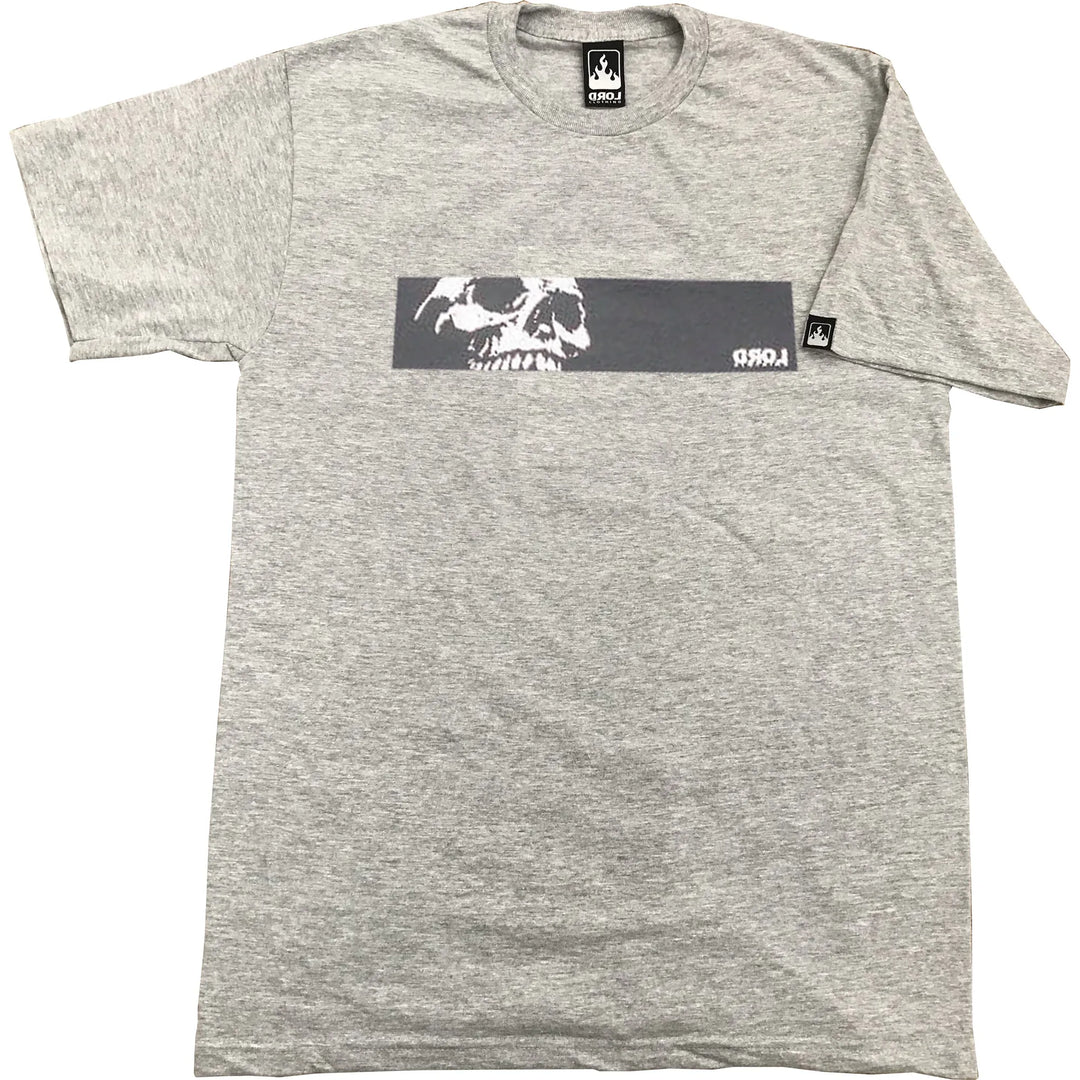 Lord Skull Logo T-Shirt Grey