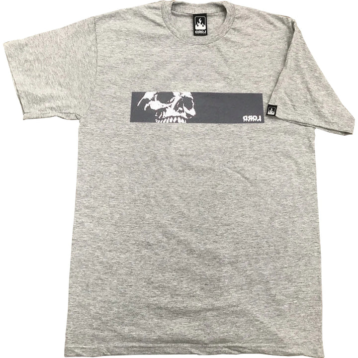 Lord Skull Logo T-Shirt Grey
