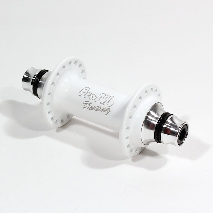 Profile Elite Front Hub White
