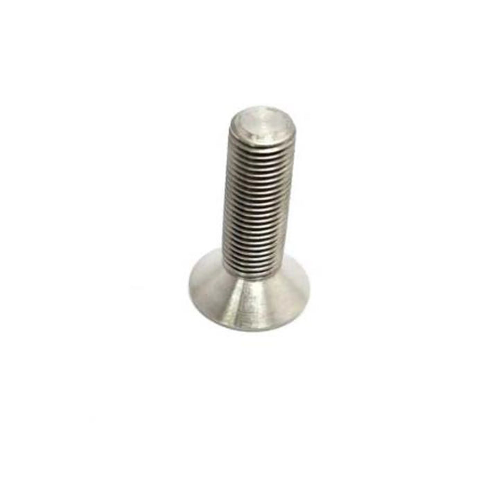 TLC Bikes Solid Titanium Crank Spindle Bolt Natural Single