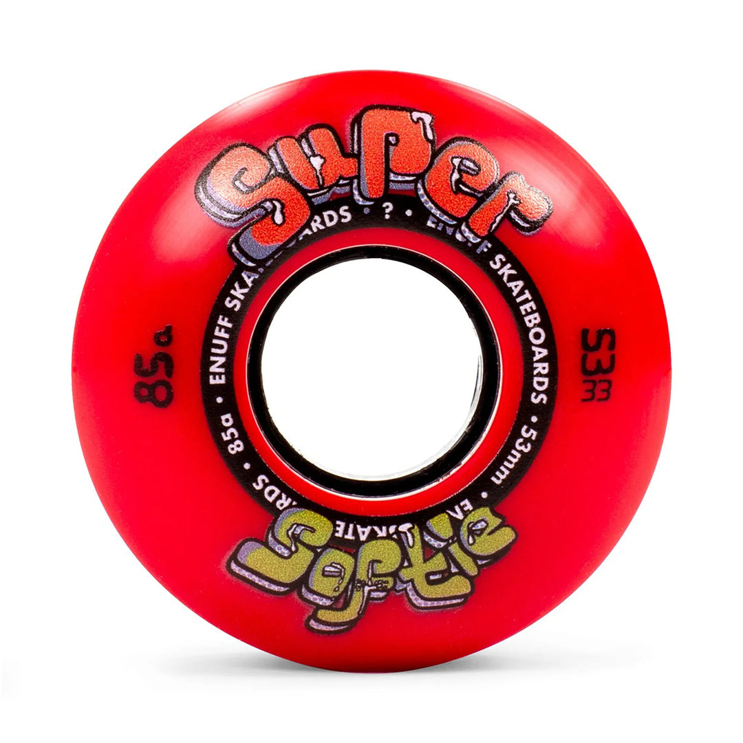 Enuff Super Softie Wheels Red 53mm