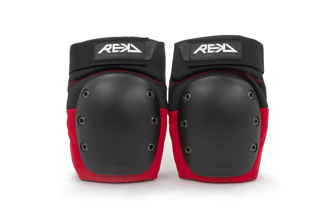 REKD Ramp Knee Pads Black/Red