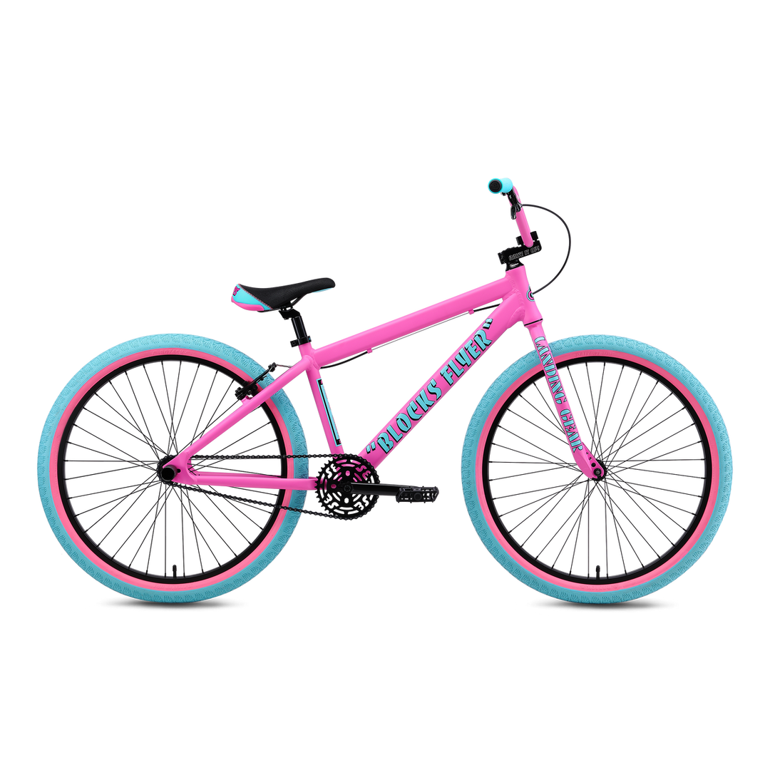 Se Bikes BLOCKS FLYER 26 MATTE PINK BUBBLEGUM