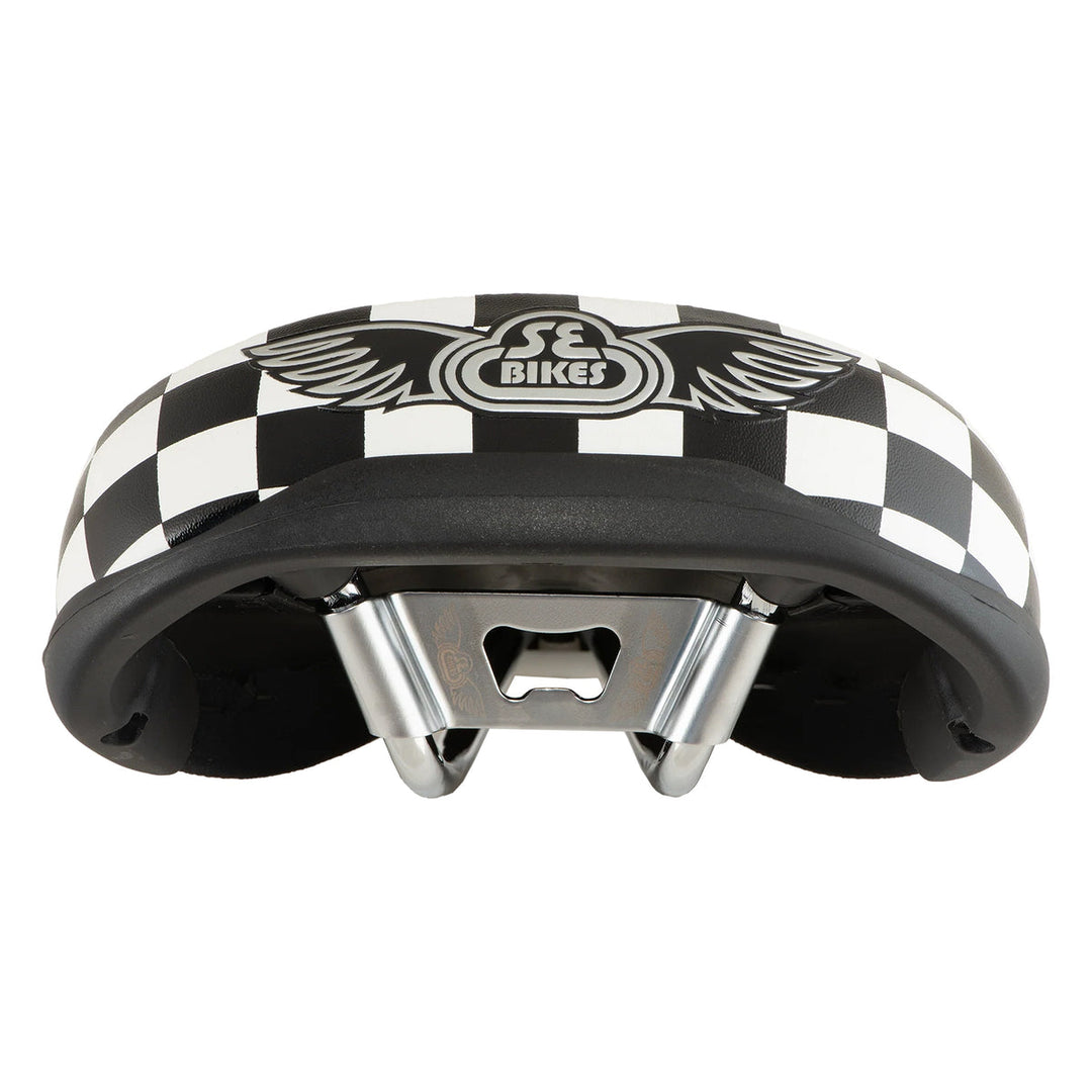 SE BIKES Flyer Checkerboard Seat invl. Bottle Opener