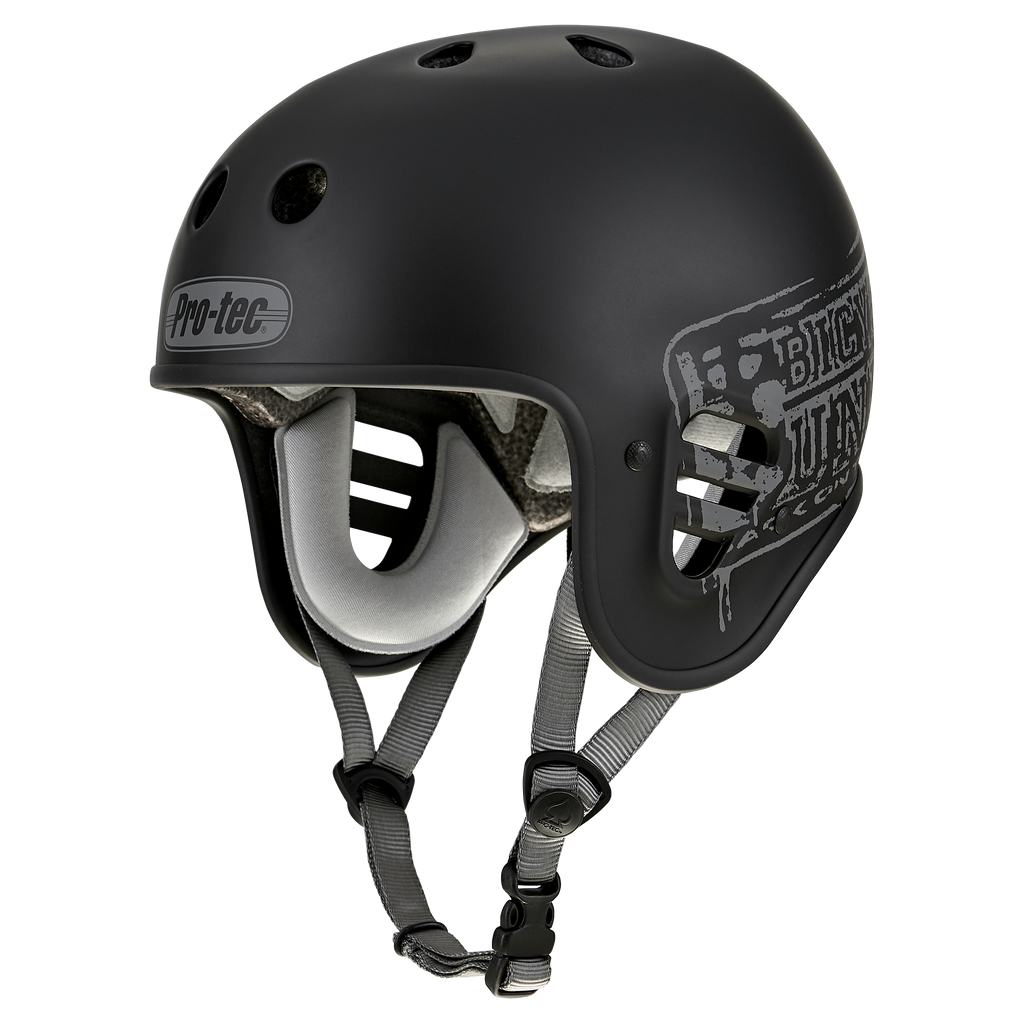 PRO-TEC FULL CUT CERTIFIED HELMET BICYCLE UNION SIG EDITION MATTE BLACK
