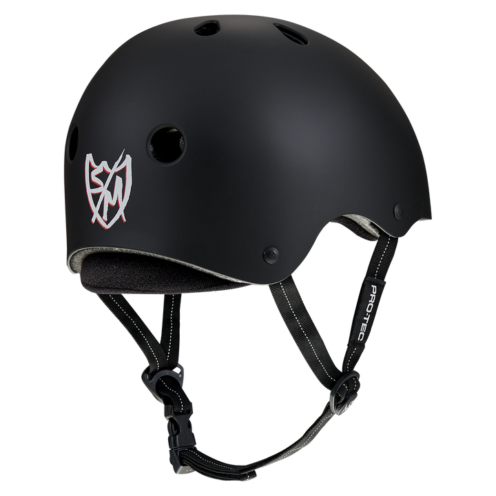PRO-TEC LOW PRO CERTIFIED HELMET S&amp;M SHARPIE SHIELD SIG EDITION MATTE BLACK