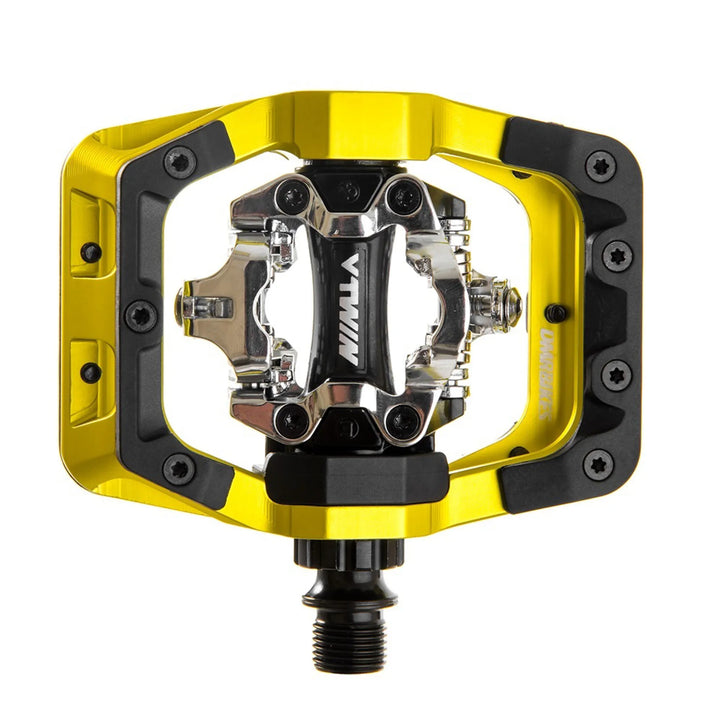 DMR V-Twin Pedal Lemlime Yellow 81mm x 97mm