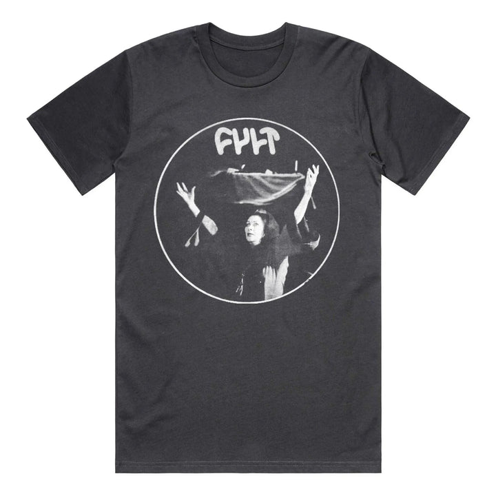 Cult Worship T-Shirt Faded Black