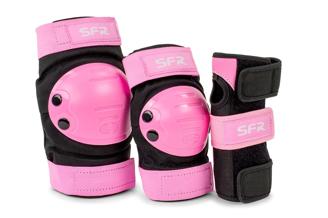 SFR Youth Ramp Triple Padset Black / Pink