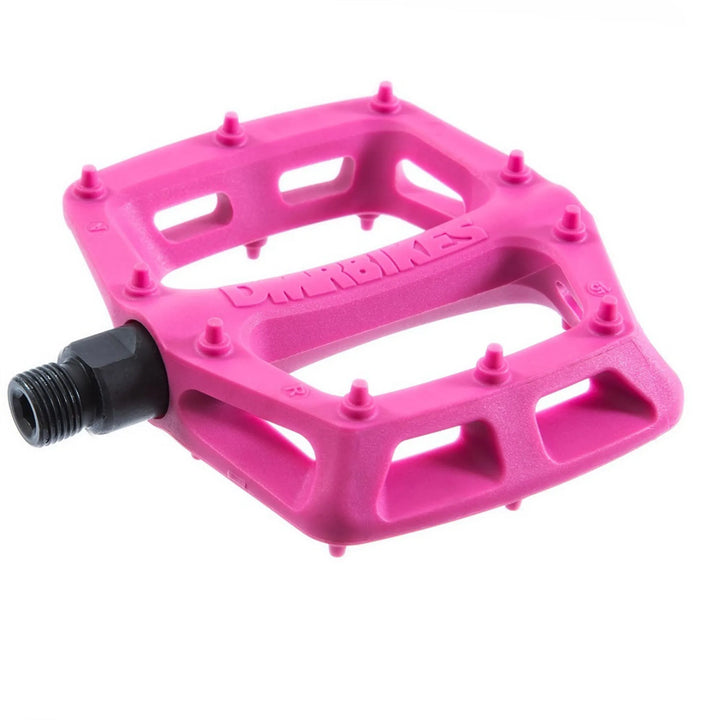 DMR V6 Plastic Pedal Cro-Mo Axle Pink 97mm x 102mm