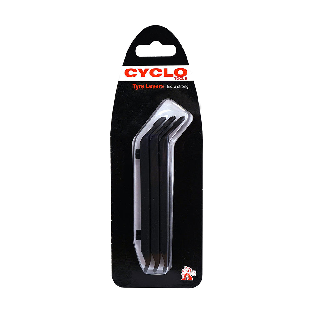 Cyclo Tyre Levers Pack of Three Black