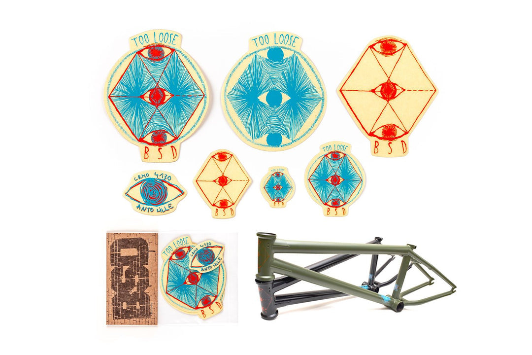 BSD TOOLOOSE FRAME STICKER PACK