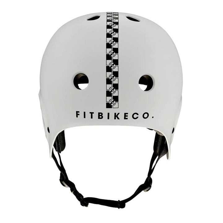 PRO-TEC FULL CUT CERTIFIED HELMET FIT CHECKERED SIG EDITION LIGHT GREY