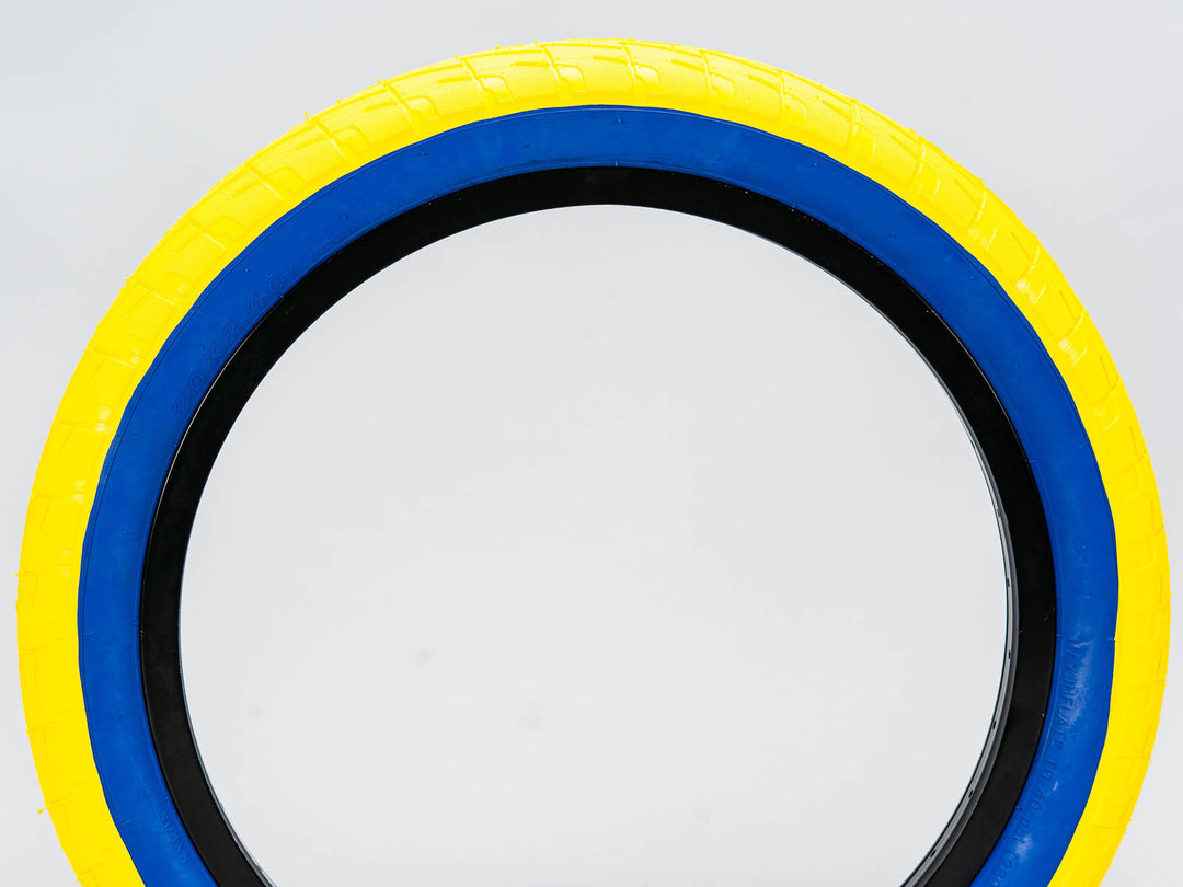 Lagos Crawler Tyre Yellow / Bluewall 20 Inch PAIR