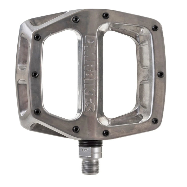 DMR V12 Pedal Polished Silver 9/ 16 Silver 95mm x 100mm