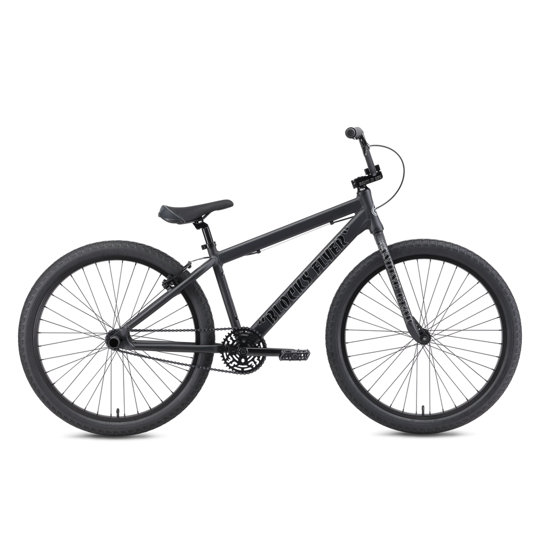 Se Bikes BLOCKS FLYER 26 MATT BLACK