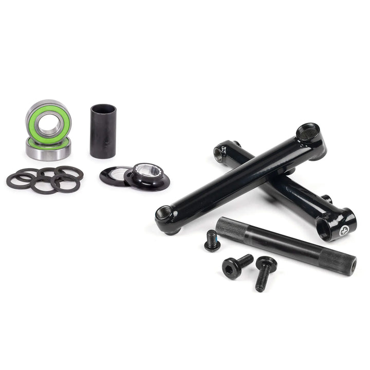 Salt Plus Pro48 Crank With Mid Bottom Bracket 19mm Black