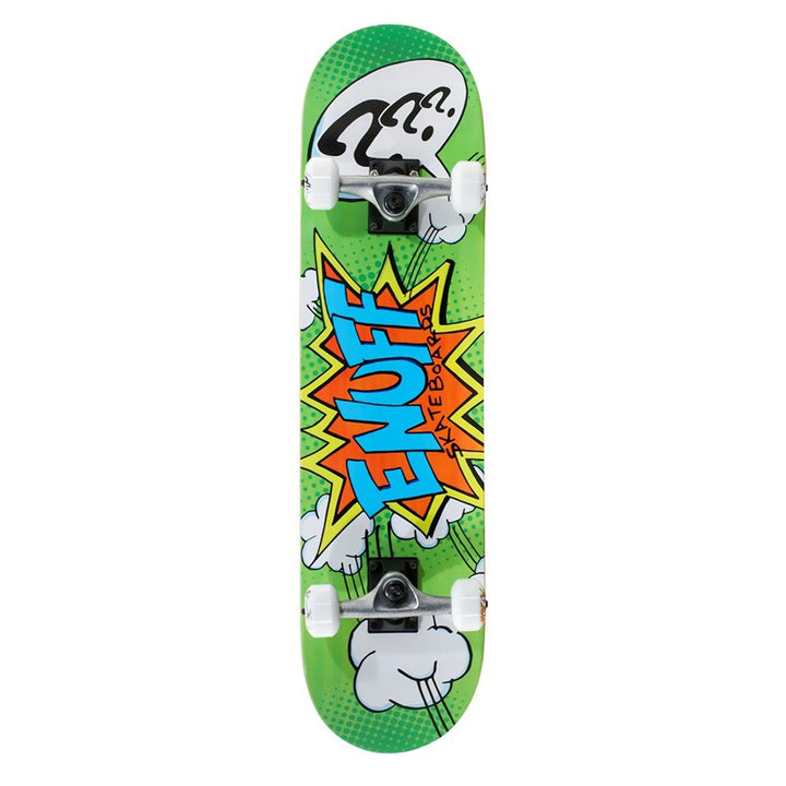 Enuff POW Mini Complete Skateboard Green 7.25 x 29.5 Inch