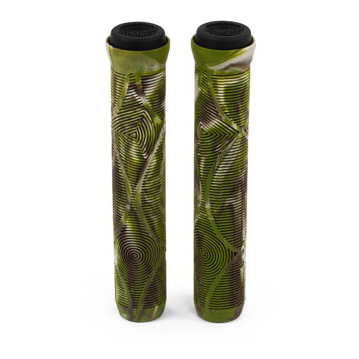 Slamm Team Bar Swirl Grips Jungle 165mm