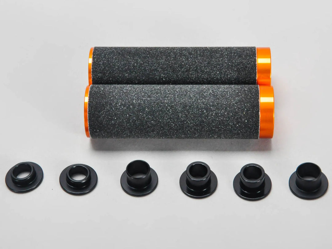 Mafia Bike Alloy Wheelie Pegs Orange Pair