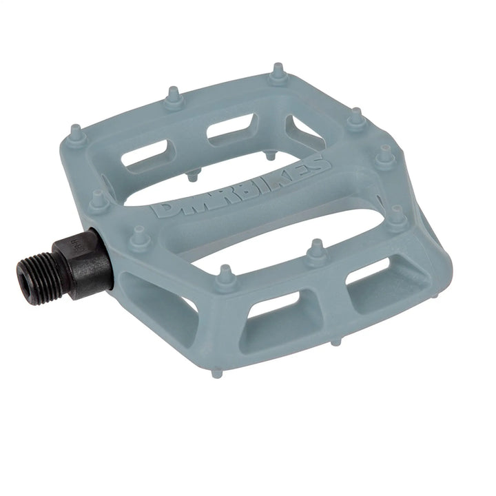 DMR V6 Plastic Pedal Cro-Mo Axle Grey 97mm x 102mm