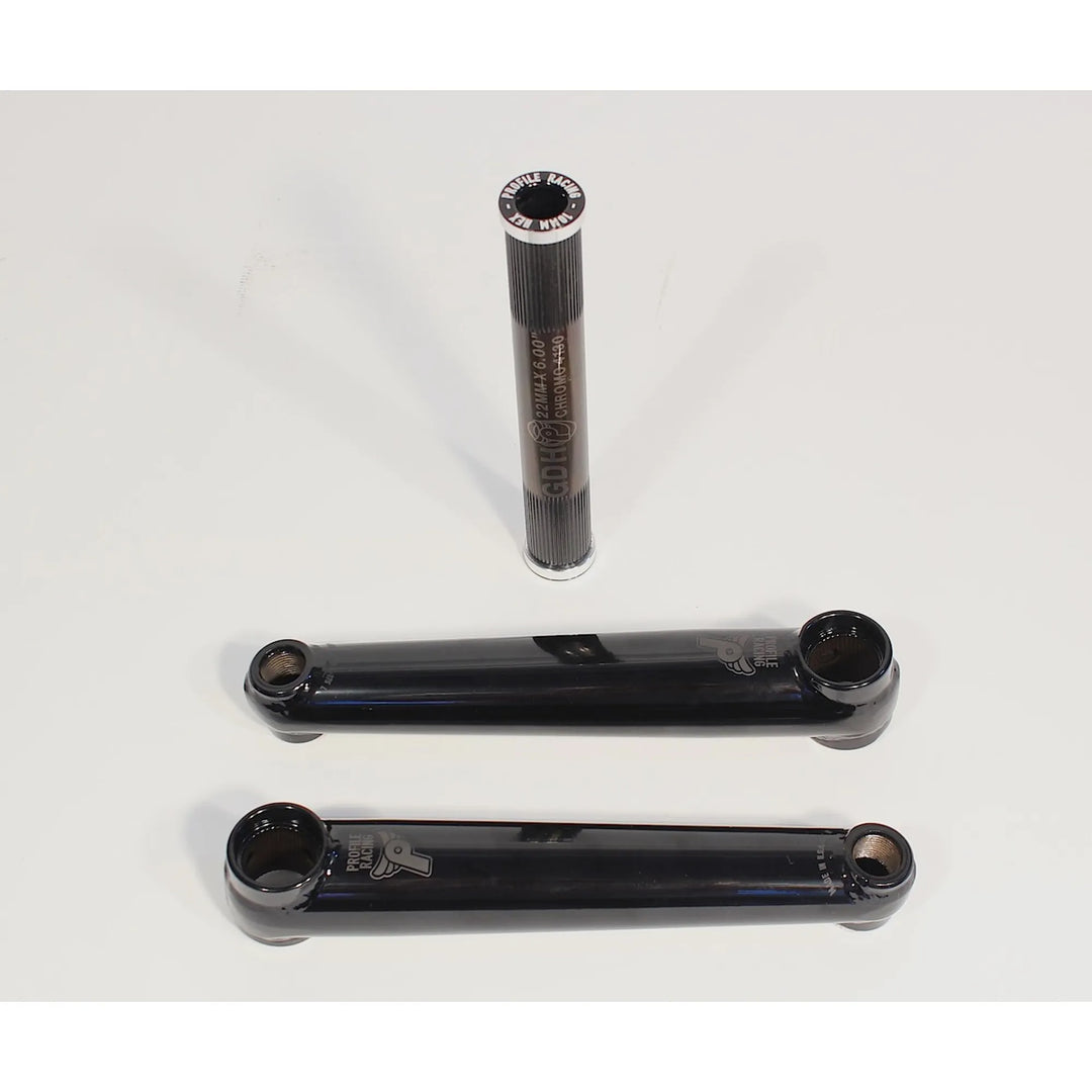 Profile Column Cranks Black