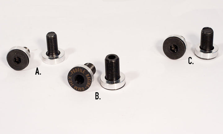 Profile Flushmount Bolt / Washer Set